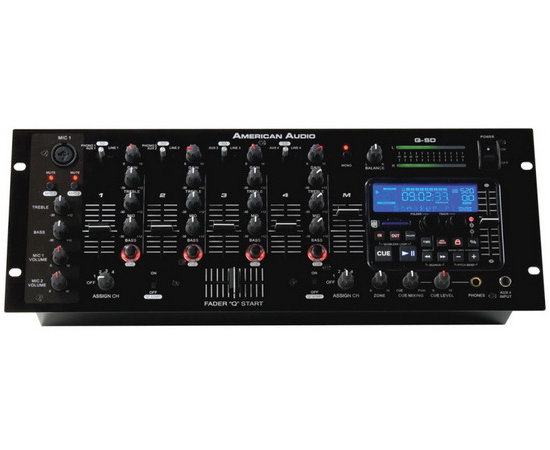 Микшерный пульт с SD- рекордером AMERICAN AUDIO Q-SD Record - 10332 за 0 грн. | 4Club